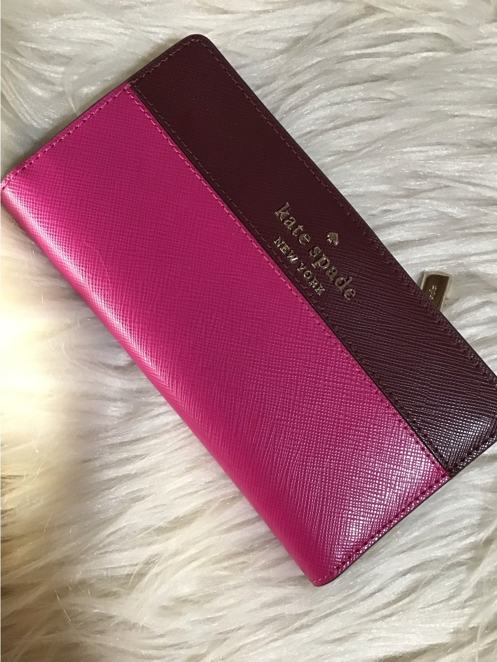 Kate spade colorblock wallet